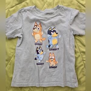Bluey Kids Graphic T-Shirt - Heeler Family